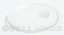 Base with Large Peg (34mm) - Clear