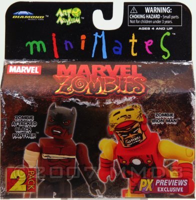 zombie black panther 10 inch