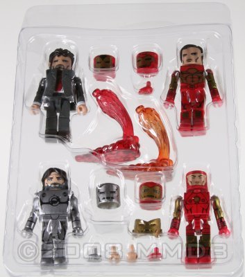 Marvel Minimates Iron Man through the Ages Modular Armor Iron Man 