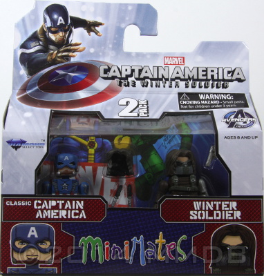 Marvel Minimates Series 55 Captain America Winter Soldier Movie Classic Cap 