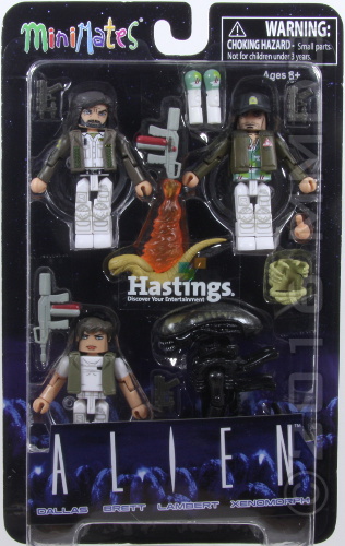 Alien Minimates Crew of the USCSS Nostromo Dallas