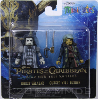 Pirates of the Caribbean Minimates Series 1 Cursed Will Turner 