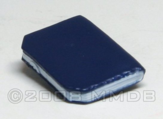 Minimate Database: Book - Blue (with Cut Corners)