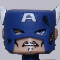 Battle Damaged Captain America