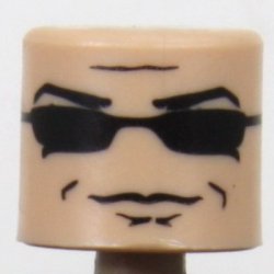 Action Figure Xpress Black Keychain