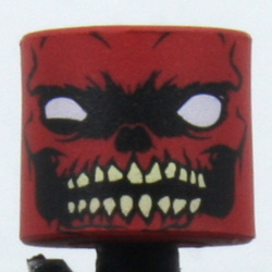 Zombie Red Skull