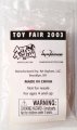 Toy Fair 2003 Red